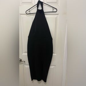 Black choker MIDI Dress (New)